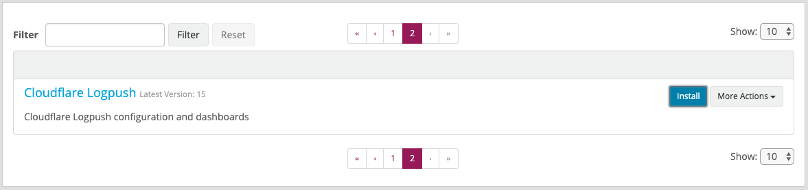 Installing Graylog content packs